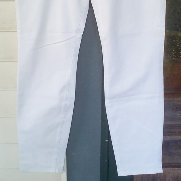 ⛳G/FORE Essential 5 Pocket SNO White Straight Leg Pants Size:10 NWT - Picture 4 of 16